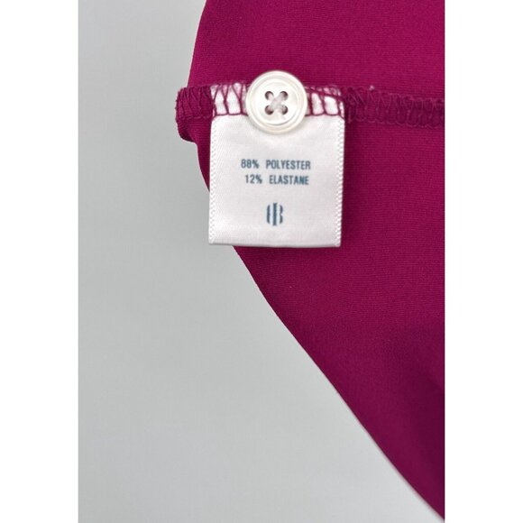 Holderness Bourne Stonebridge Club Purple Polo Shirt Mens Sz XL - Picture 4 of 6